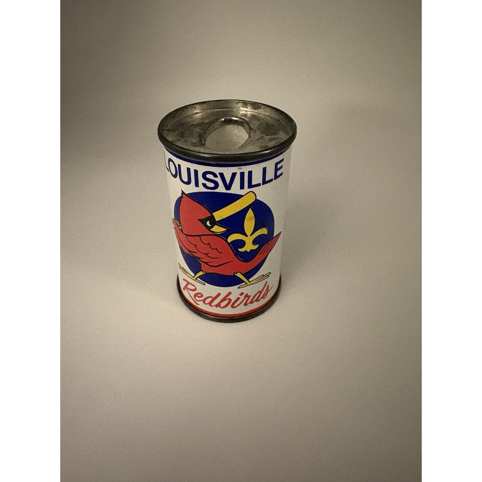 Louisville Redbirds Baseball Vintage Metal Lighter Holder Made In Usa Louisville Redbirds Baseball Vintage Metal Lighter Holder Made In Usa